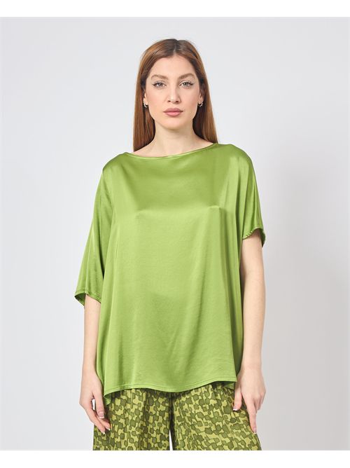 Manila Grace women's viscose T-shirt MANILA GRACE | C039VUMA626